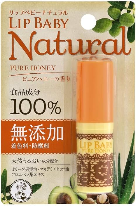 Amazon Co Jp メンソレータム リップベビーナチュラル ピュアハニーの香り 4g ビューティー