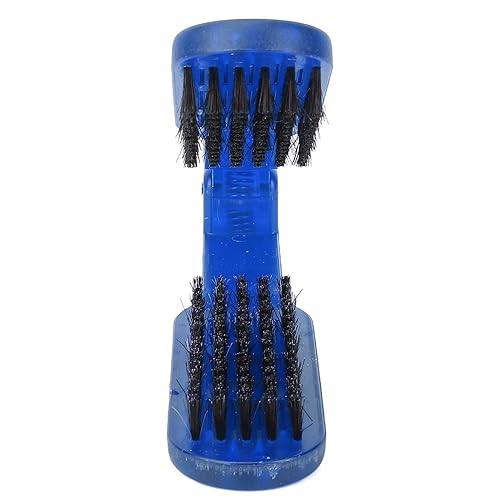 Miniatura 9 de Cepillo de cerdas de doble cara que evita la estática, resistente al calor, secado más rápido, peinado con plástico + material de cerdas (azul)