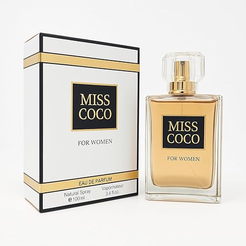 Fragancia Couture MISS COCO Eau De Parfum para mujer 3.4 onzas líquidas Perfume Spray