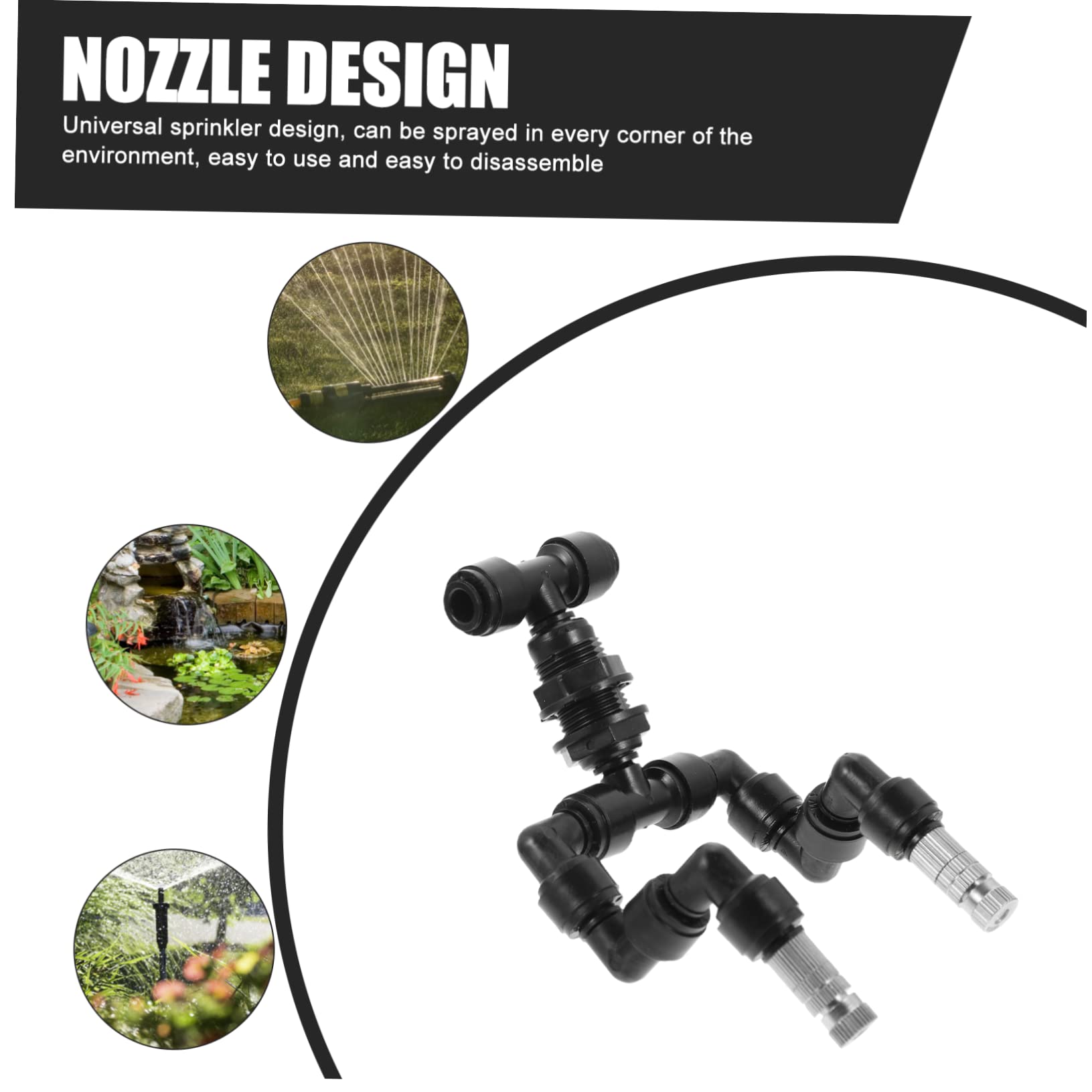 INOOMP 3piezas Rociador De Tanque De Reptiles Cabezal Para Humidificación De Terrarios y Boquilla Para y Terrestres