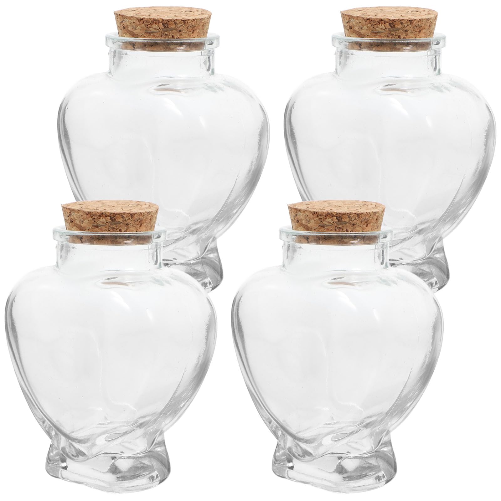 Bocaux en verre de cœur ifundom pour souvenirs de lune de miel