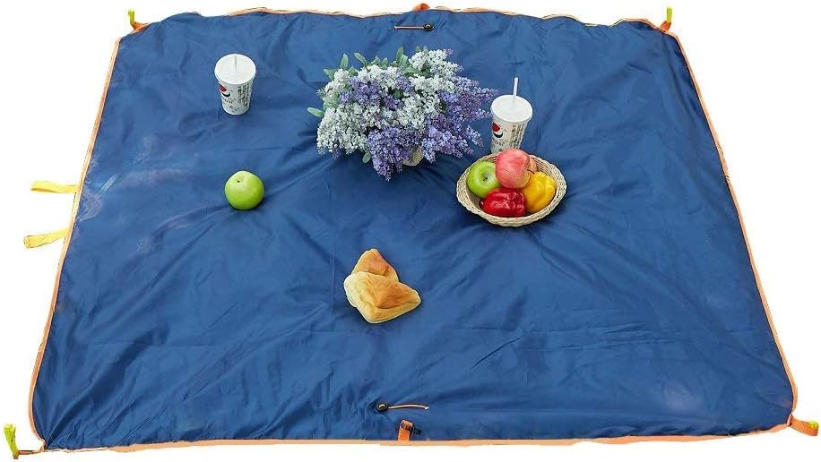 Beach Mat Lightweight Travel Bag Picnic Bag/Mat Waterproof Carpet 100% Waterproof,Easy to Clean Perfect for Beach More Opens 56inch56inch