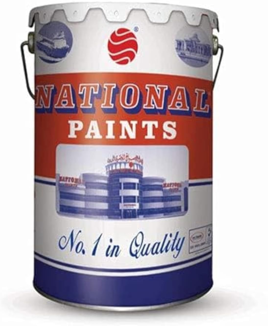 National Paints Water Based Paint (Off White,18L)