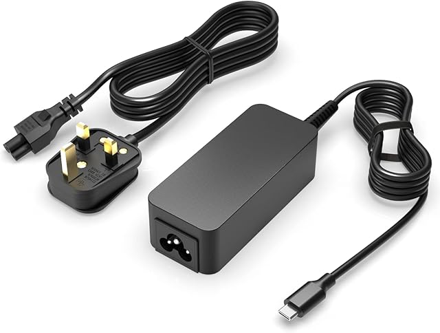 45W AC Charger Fit for Lenovo Thinkpad Yoga L13 L14 L15 E14 E15 T14 T14S T15 X13 R14 P43s P53s Gen 1 2 3 ADLX45YAC3A ADLX45YLC3A ADLX45UDCC2A SA10E75839 USB-C Laptop Power Supply Adapter Cord