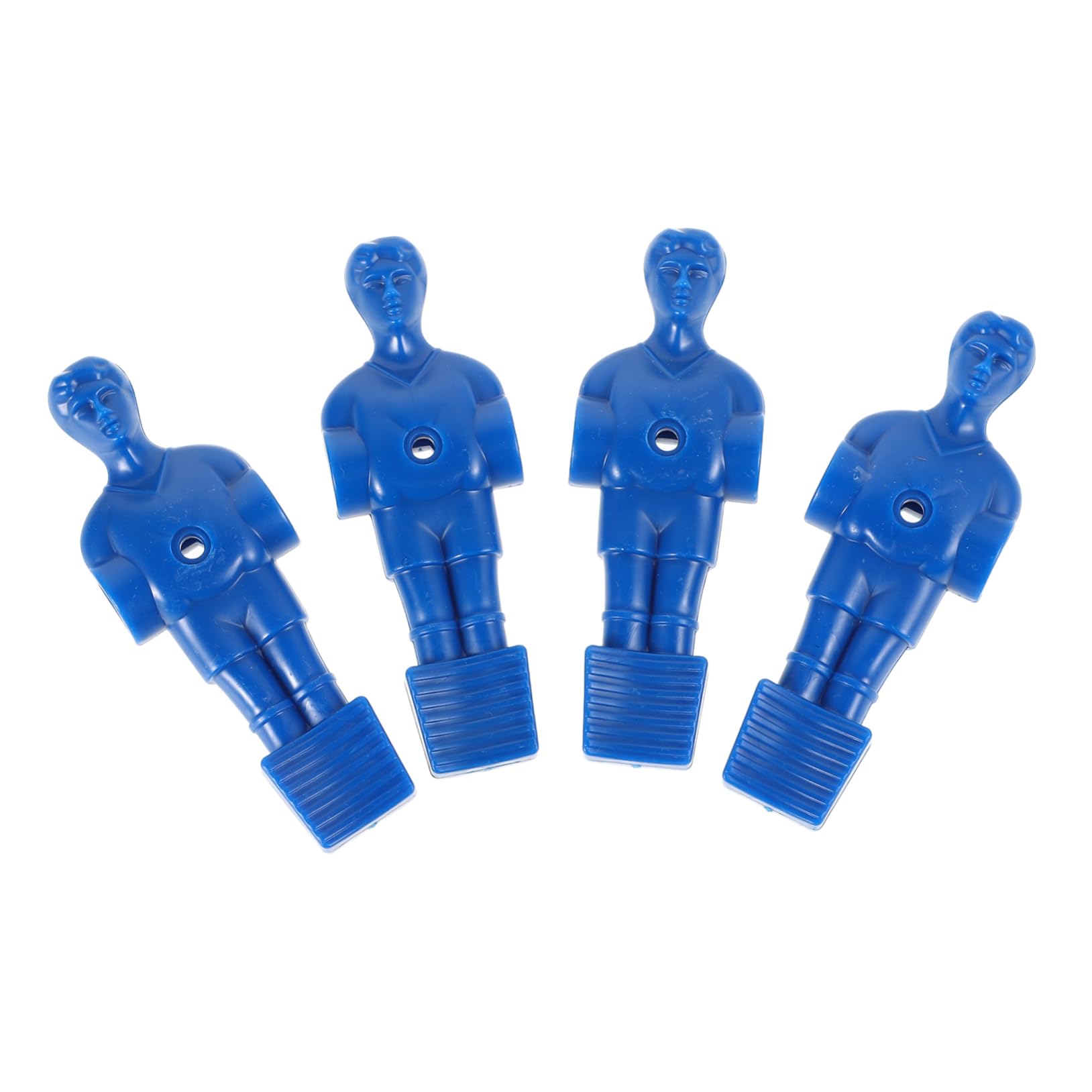 CORHAD Enhance Your Foosball 4pcs Mini Soccer Player Statues Robust Construction Interchangeable Arms