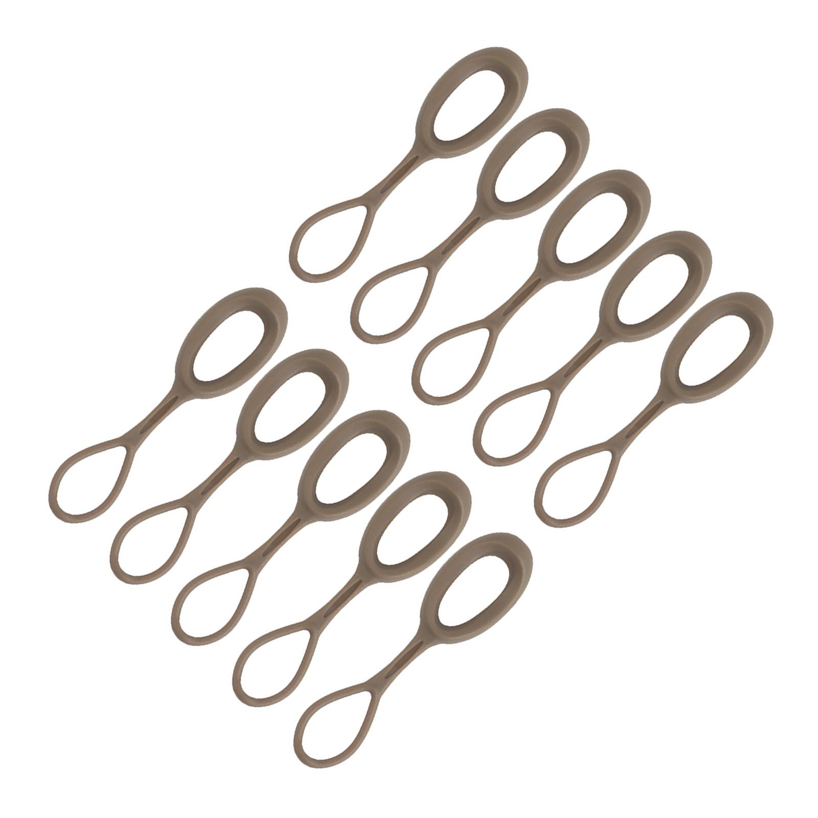Lot de 10 tirettes de Fermeture éclair Pratiques de Remplacement, Accessoires Tactiques pour Sac à Main, réparation de Bagages