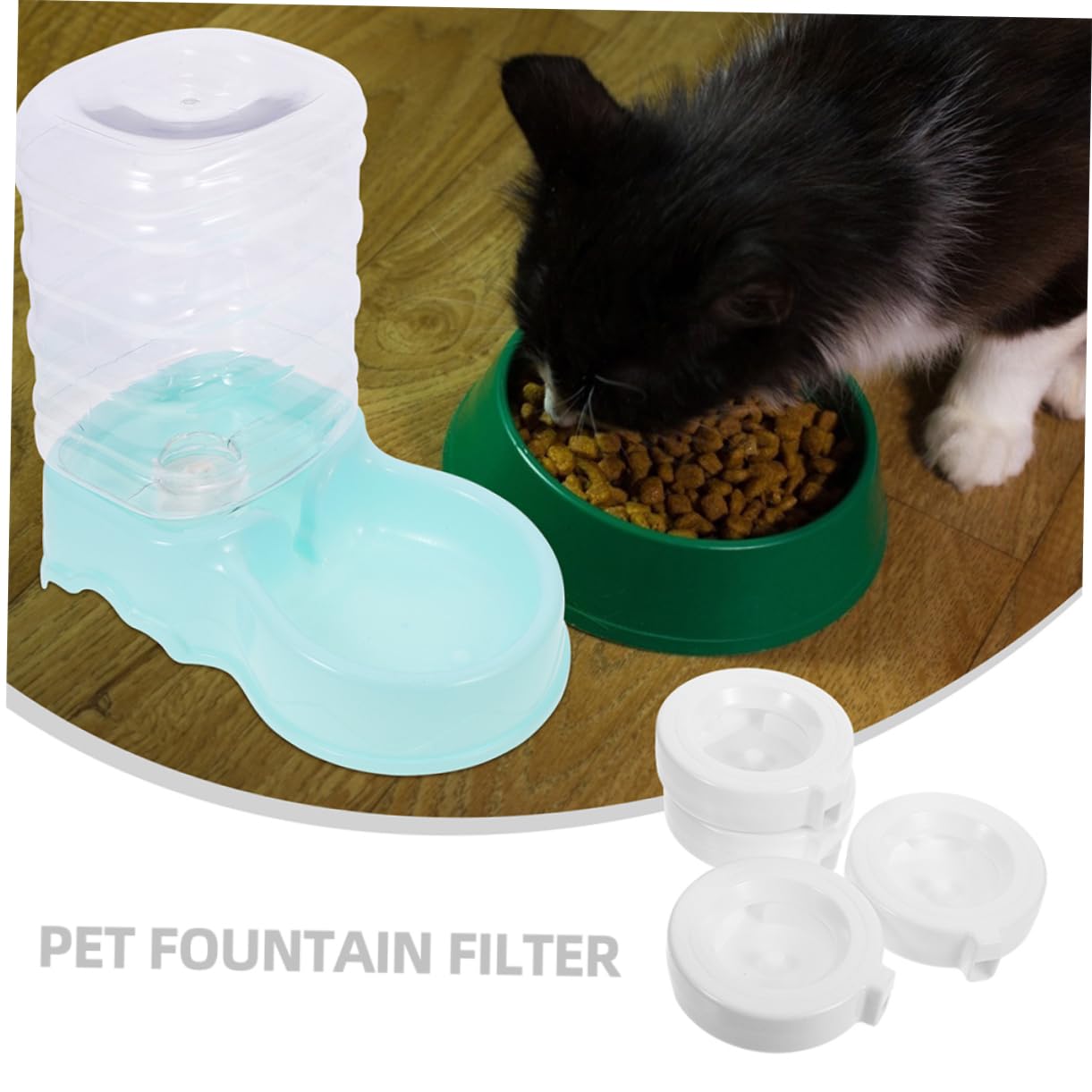 8stücke Katzenbrunnen Filter Für Ersatzfilter Für Automatische Trinkbrunnen Effektive Wasserfiltration Aus Und Langsam Für Gesunde Haustiere