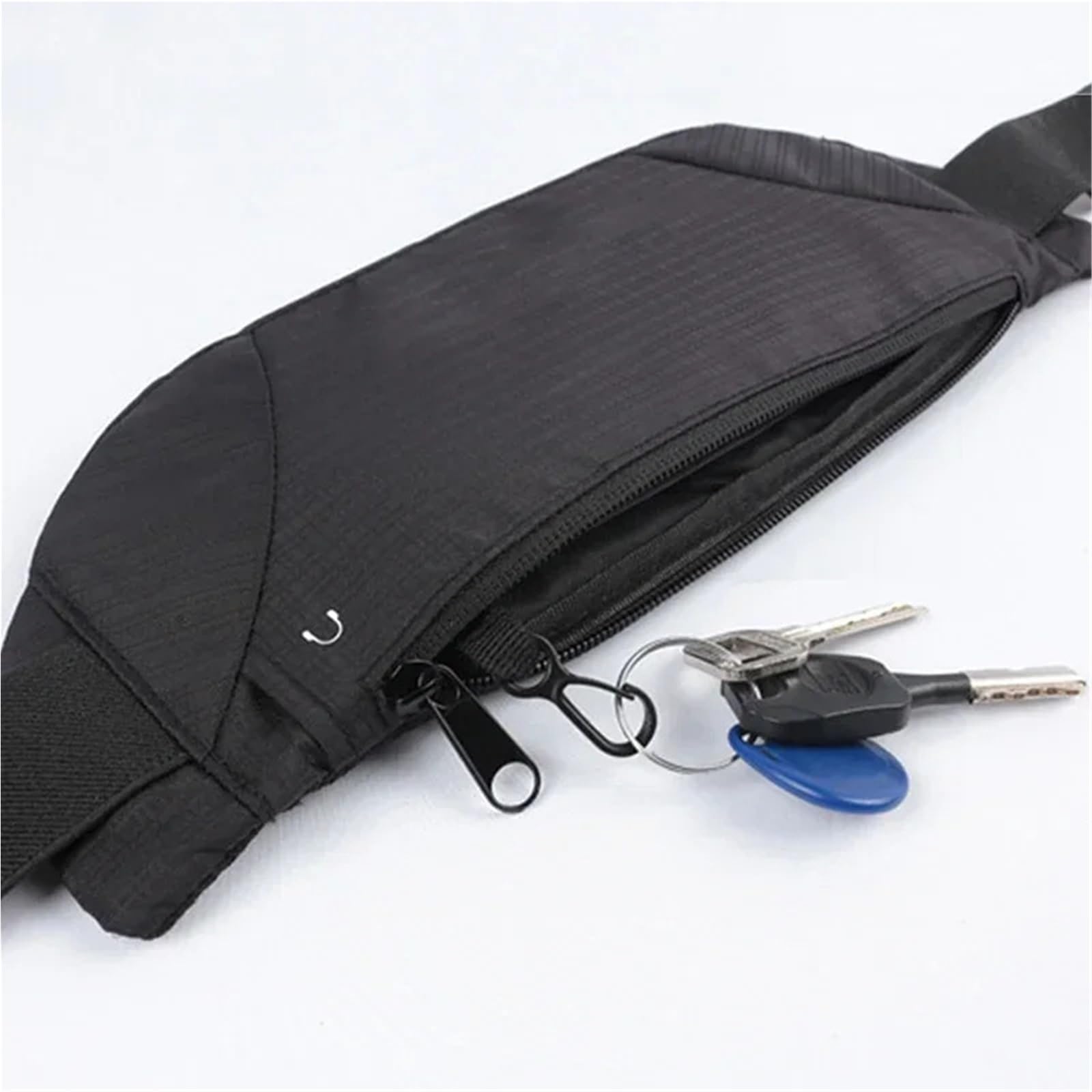 1PC Fanny Packs Femmes Hommes Sac de Course Taille Pack Hanche Bum Ceinture Sport léger imperméable Respirant téléphone Pochette Toile pour Cyclisme, Gym, Balade(Blue)