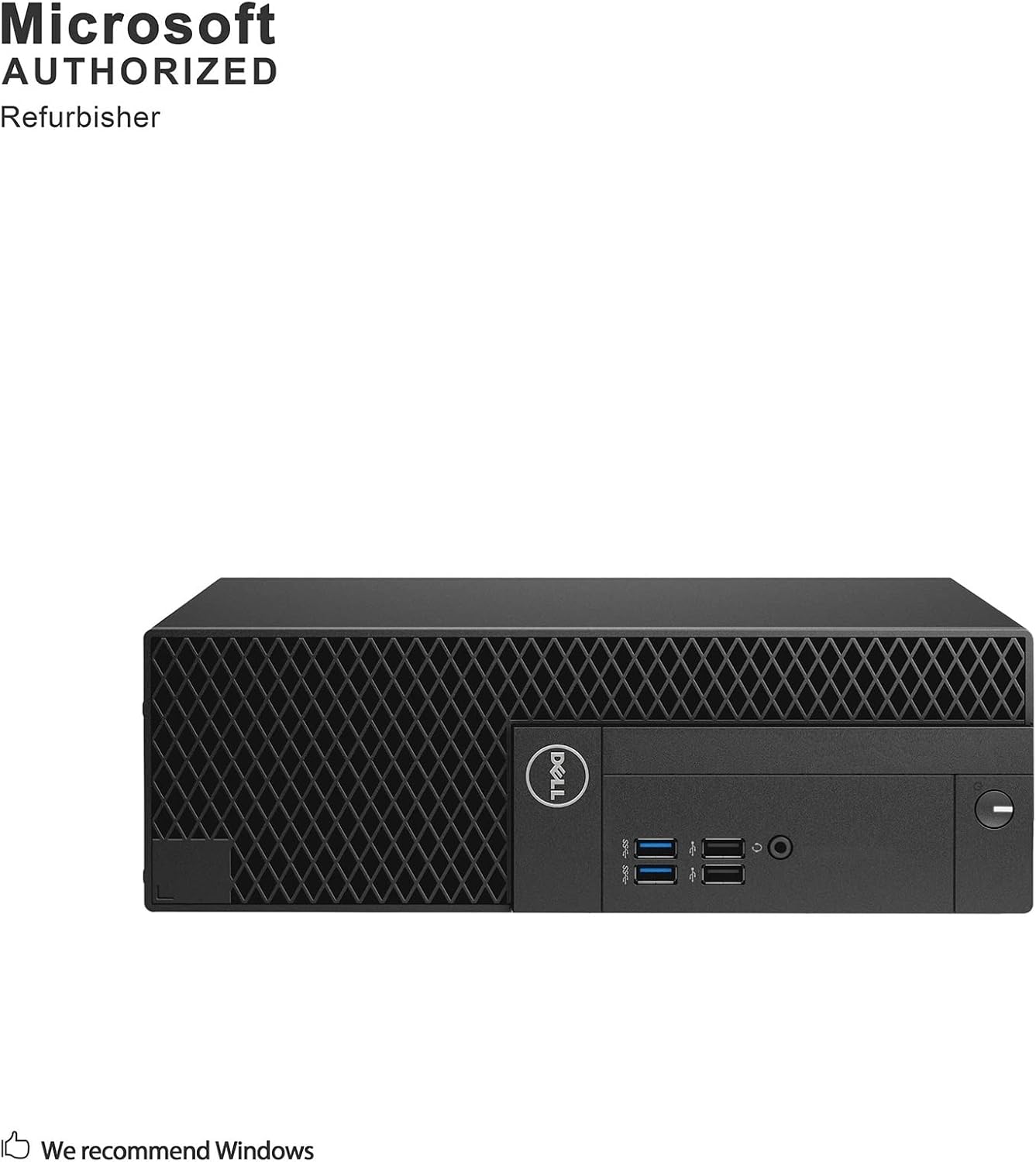Dell Optiplex 3050 SFF Desktop Computer PC, Intel Quad Core i5-6500 up to 3.6GHz, 16GB DDR4, 256GB SSD, WiFi, 4K Support, DP, HDMI,Windows 10 Pro 64 Bit English/Spanish/French(Renewed)