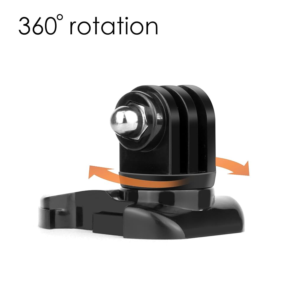 GoPro - 110clawler Amazon.com : YALLSAME 360 Degree Rotate Buckle Mount for