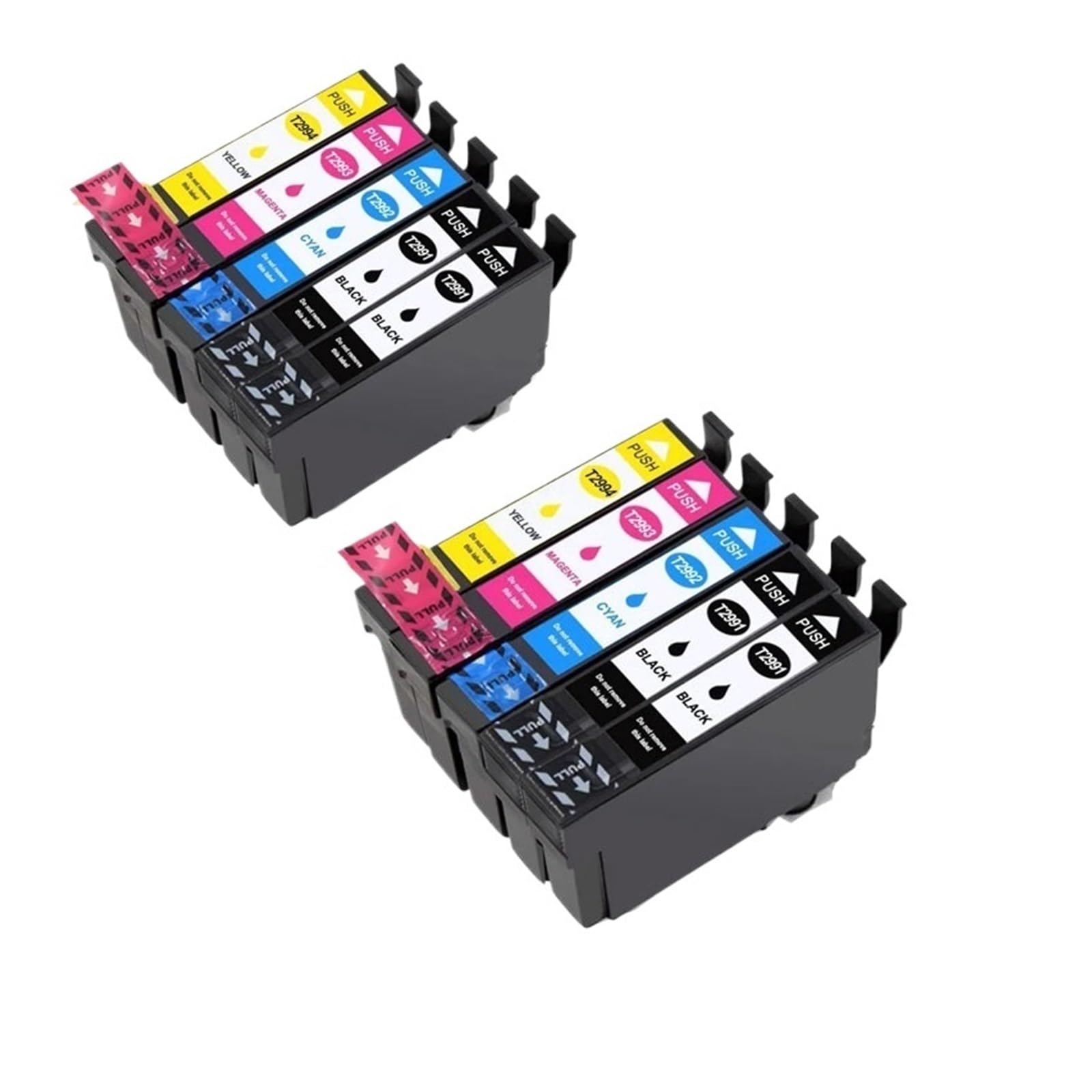 Cartuccia d’inchiostro, compatibile con Epson, T29XL T2991 XP-235 XP-245 | 2991, T2992, T2991-T2994, XP-342 XP-432 XP-435 XP-332 XP-345 XP-442 XP-335 XP-445 XP-247(2set add 2Bk)