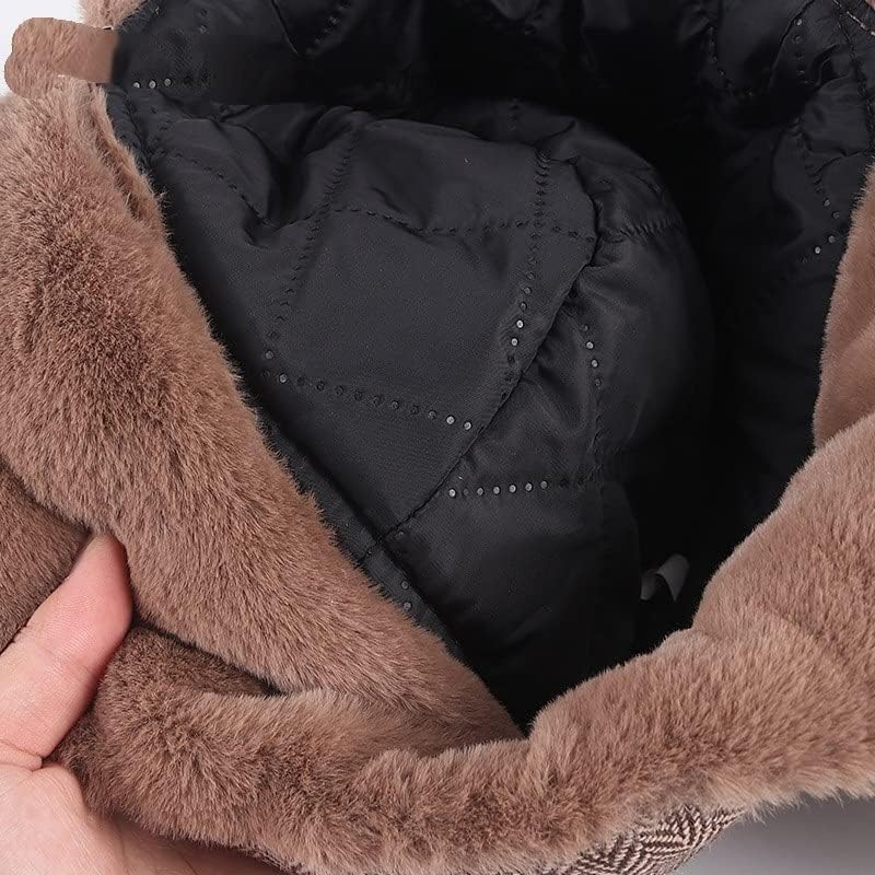 Men Winter Hat Women Earflaps Bomber Hats Fashion Ushanka Faux Fur Russian Earflap Snow Trapper Cap