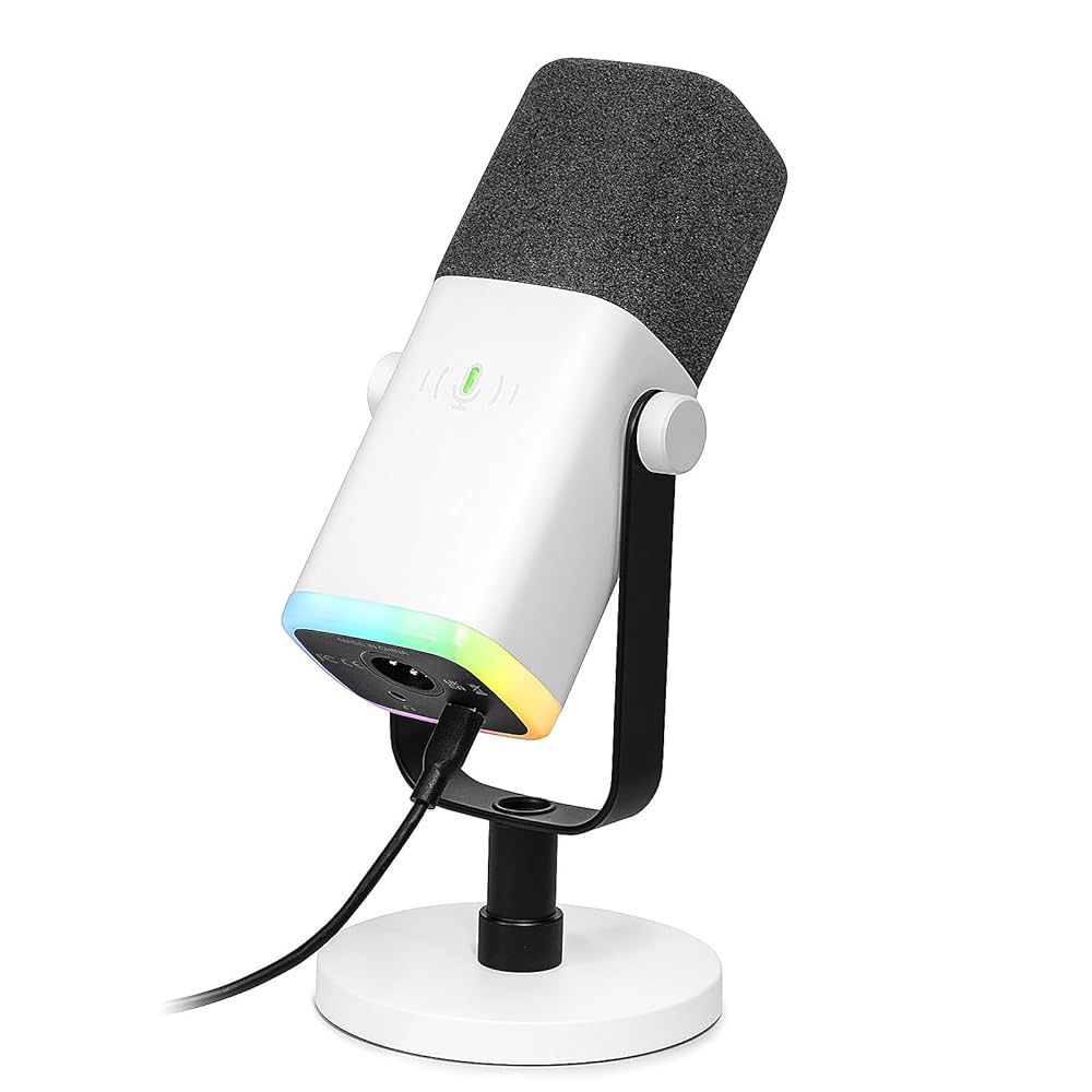 fifine マイクロフォン FIFINE Mikrofon USB XLR do streamingu podcastów, dynamiczny