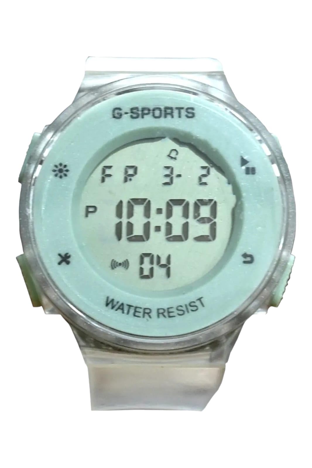 MVS Fashionable Round LED Sports Digital Unisex (Green) | Multi Functional LED Multicolor Dial Watch (B0B294YTTX) Amazon Price History, Amazon Price Tracker