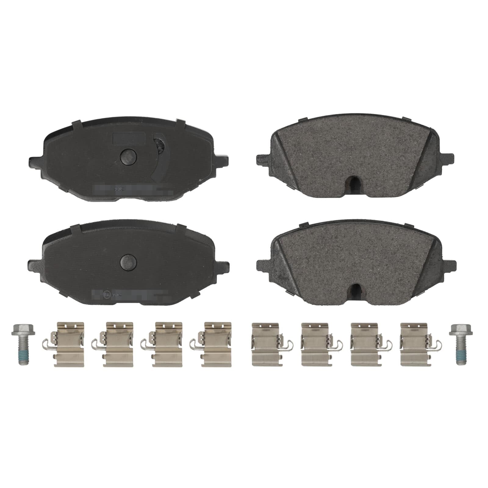 FEBI BILSTEIN Juego de pastillas de freno Delantero preparado para indicador de desgaste 180631 Juego de pastillas de freno Compatible con VW Golf 8 Hatchback CD1, SEAT Leon IV Sportstourer KL8, SKODA