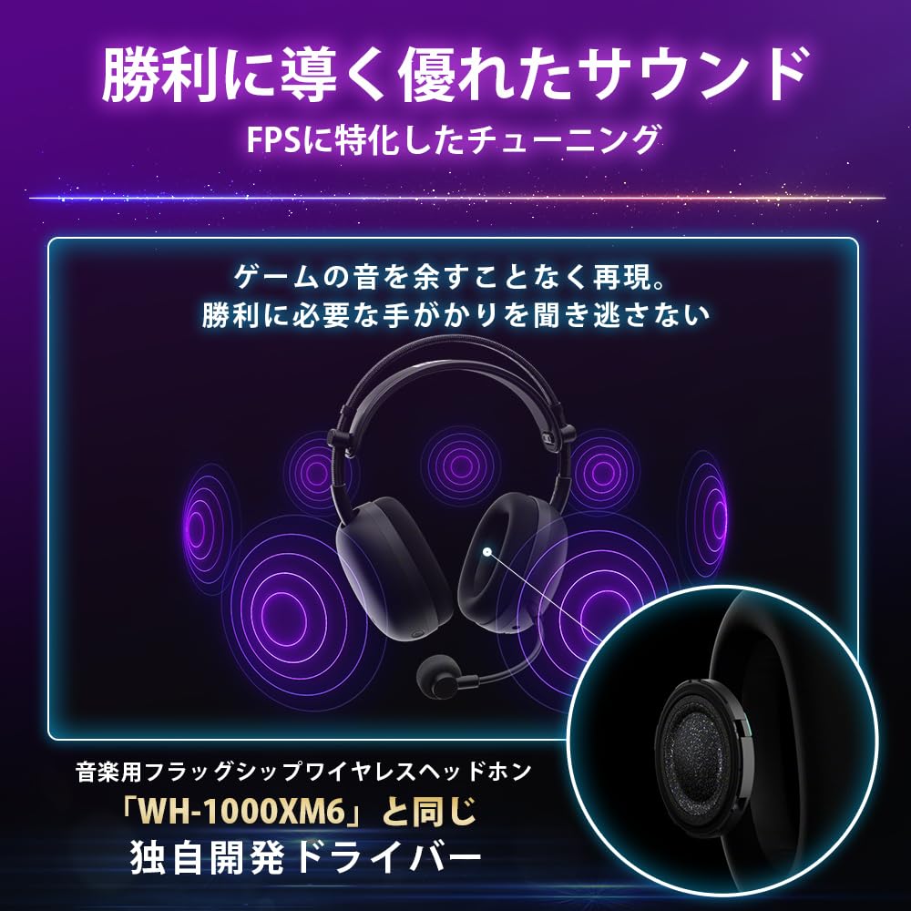 Amazon.co.jp: ソニー(SONY) ゲーミングヘッドセット INZONE H9 Ⅱ