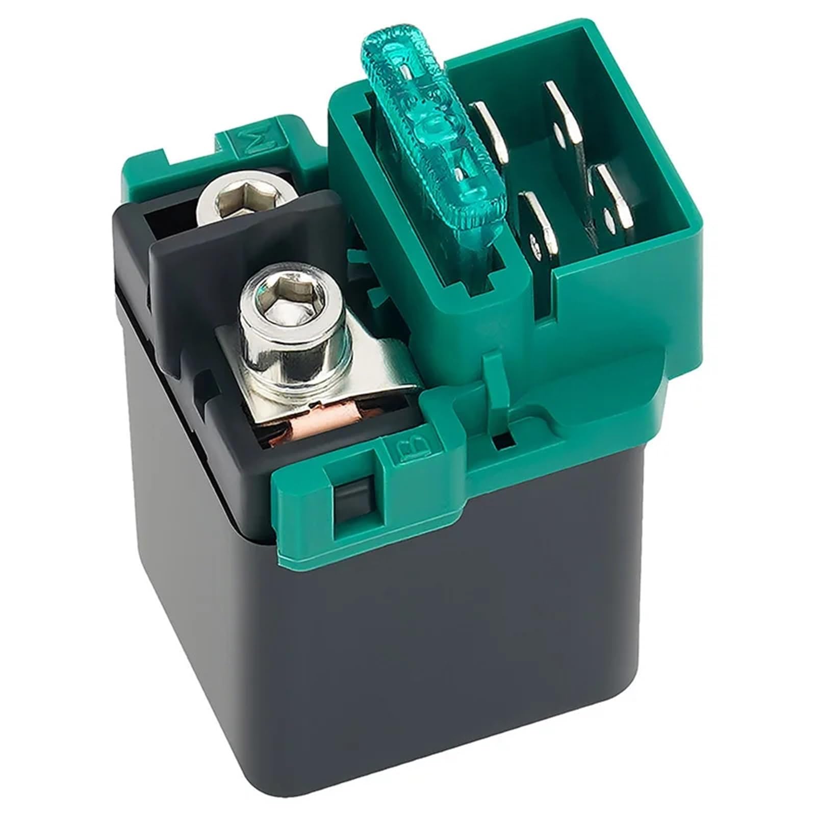 Relè Solenoide Avviamento Compatibile con VTR1000 per VTR1000F per Super per Hawk 1999-2005 Solenoide di Avviamento Moto per Relè Multiuso per Relè