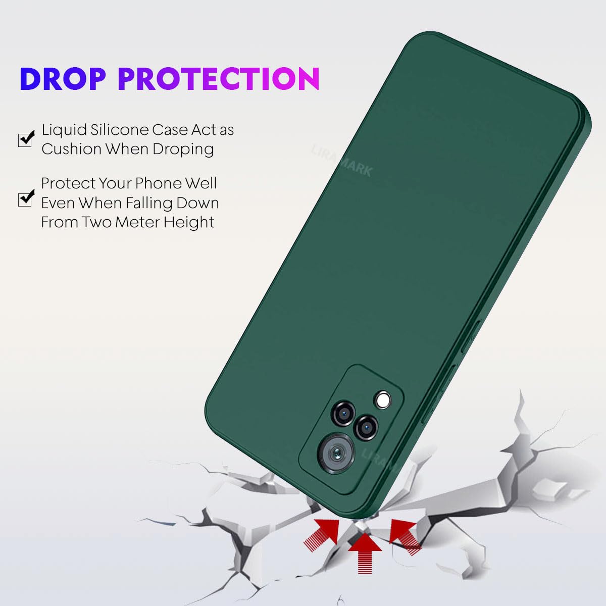 Vivo V21 5G Case - Silicone Green -6 Vivo V21 5G Case - Silicone Green -6