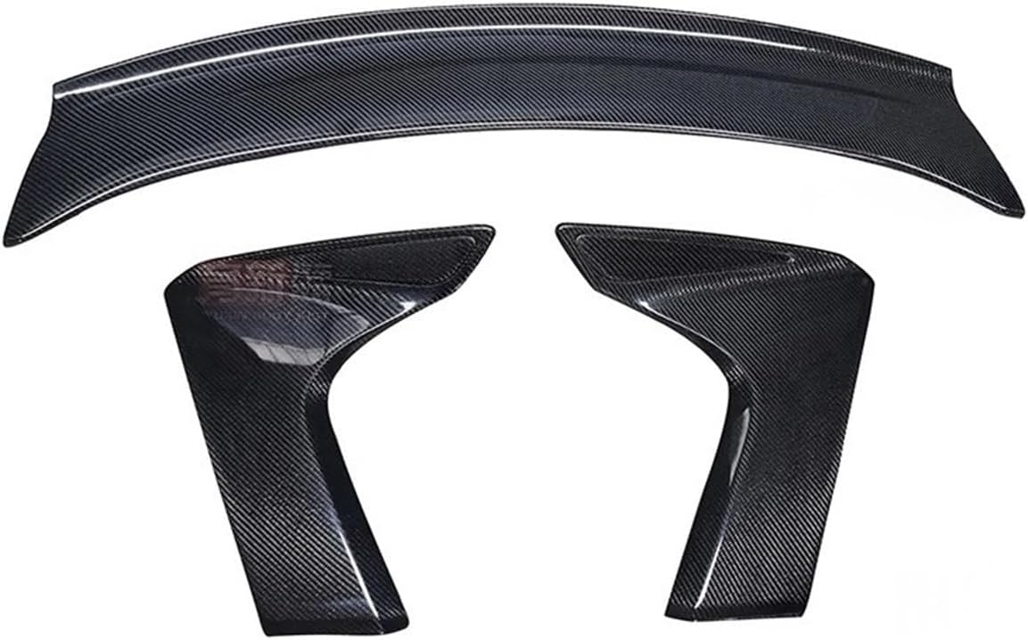 Real Carbon Fiber/FRP AG Style Roof Spoiler Rear Window Wing Body Kit Racing Car Accessories Trim Compatible for BMW Mini F54 Spoiler(FRP unpainted)