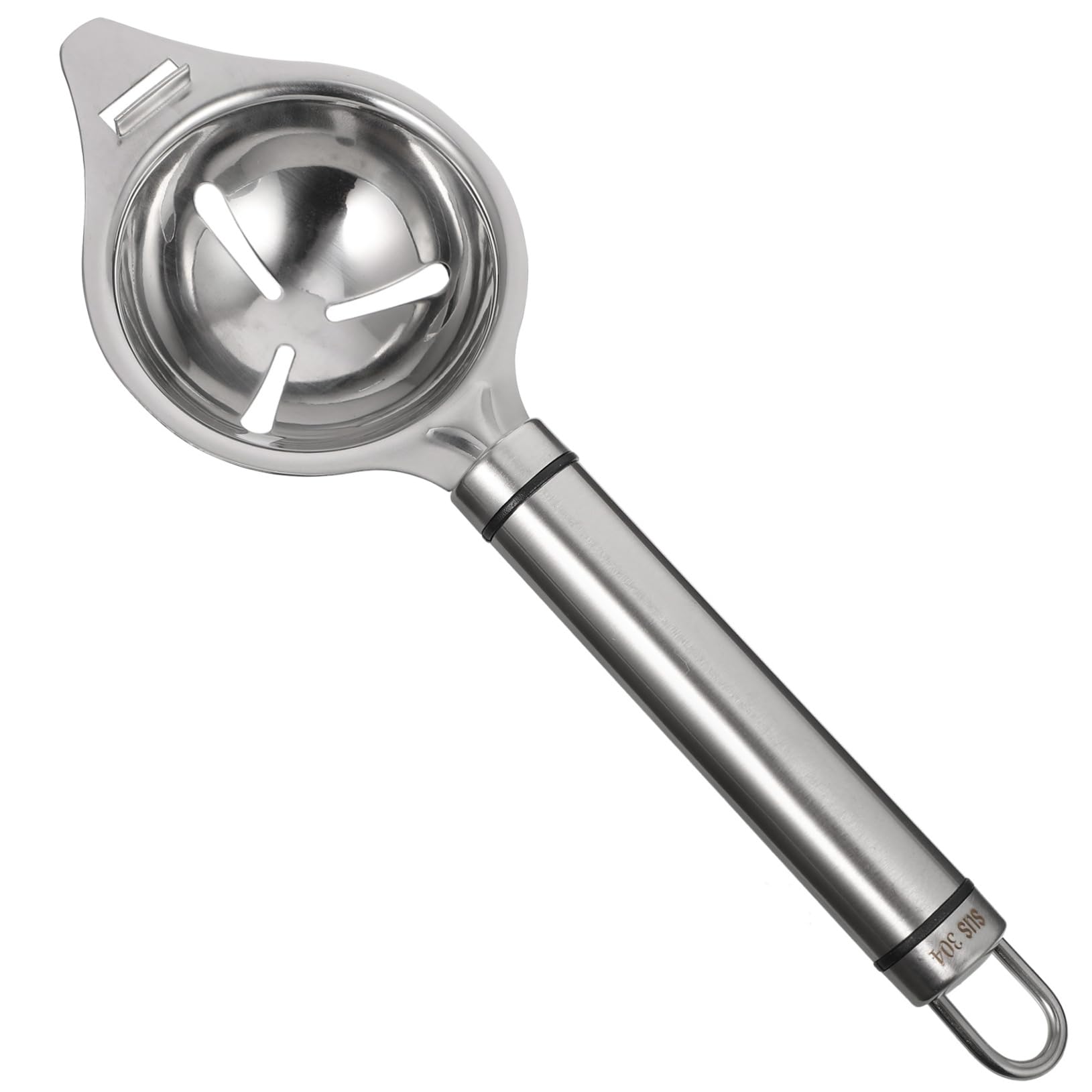 ABOOFAN Egg Separator Tool Stainless Steel Egg Yolk and White Separator for Kitchen Baking Portable Egg Divider for Cooking and Baking Convenience Easy to Use and