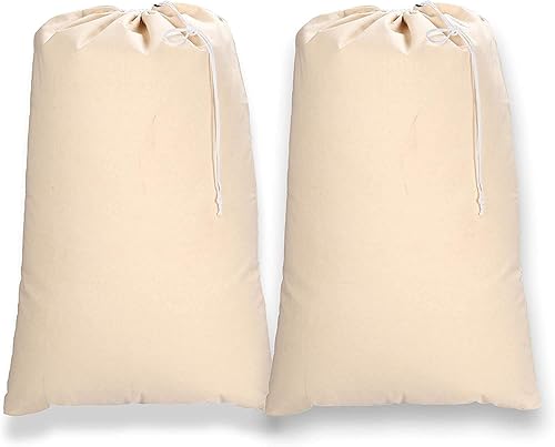 Bolsa de lavandería, lona, bolsa de lavandería, de algodón, con cordones, fácil de llevar, bolsa de lavandería lavable, bolsa de Papá Noel, bolsa de