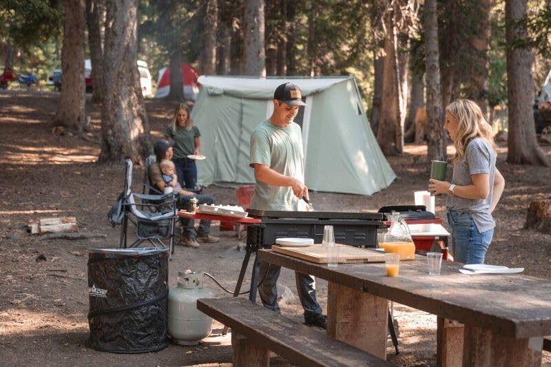 Image of Camp Chef Collapsible Camp and Patio Garbage Can