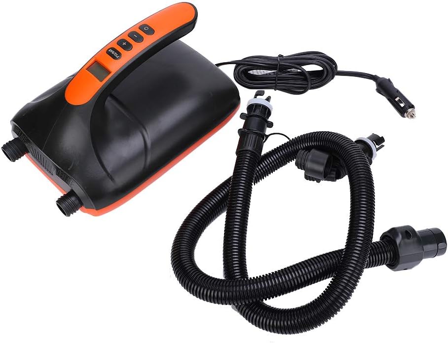 HT?782 Electric Inflatable Pump Dual Purpose Car High Pressure Electric Inflatable Pump for Paddle Board Surfboard