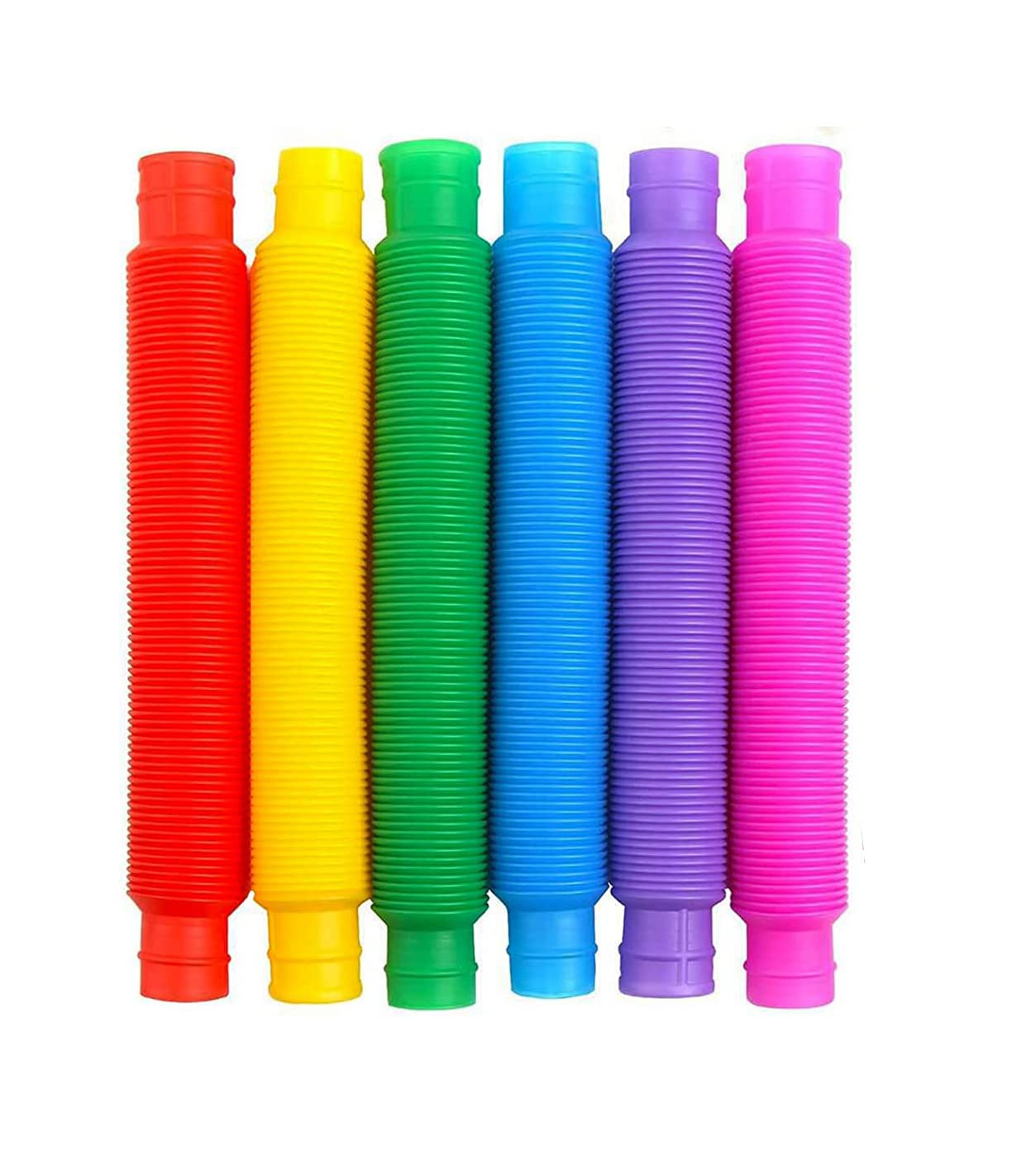 Purvaa Collection Flexible Pop Tube Toys for Kids Pop it Music Pipe Stress Anxiety Relief Sensory Bendable Stimming Toy Adjustable Toy Multicolored Set 18 Pcs (B0C5DHVVKC) Amazon Price History, Amazon Price Tracker
