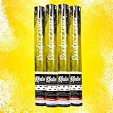 BLAISE PYRO & PARTY 4 Pack Powder Cannons, Biodegradable and Water Soluble,16 in Yellow Powder Cannons are Perfect for Sporting Events, Graduations, Birthday Parties, and More (16', Yellow Powder)