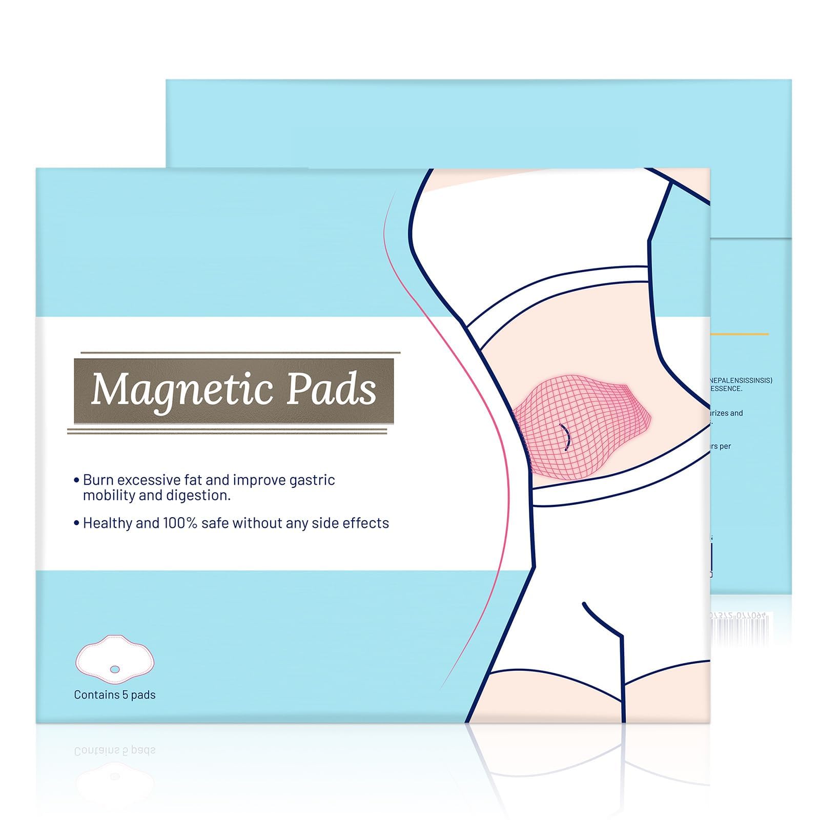 Rhomba 5pcs Firming and Shaping Contouring Patch Slimming Body Wrap, New improved all natural anti cellulite solution