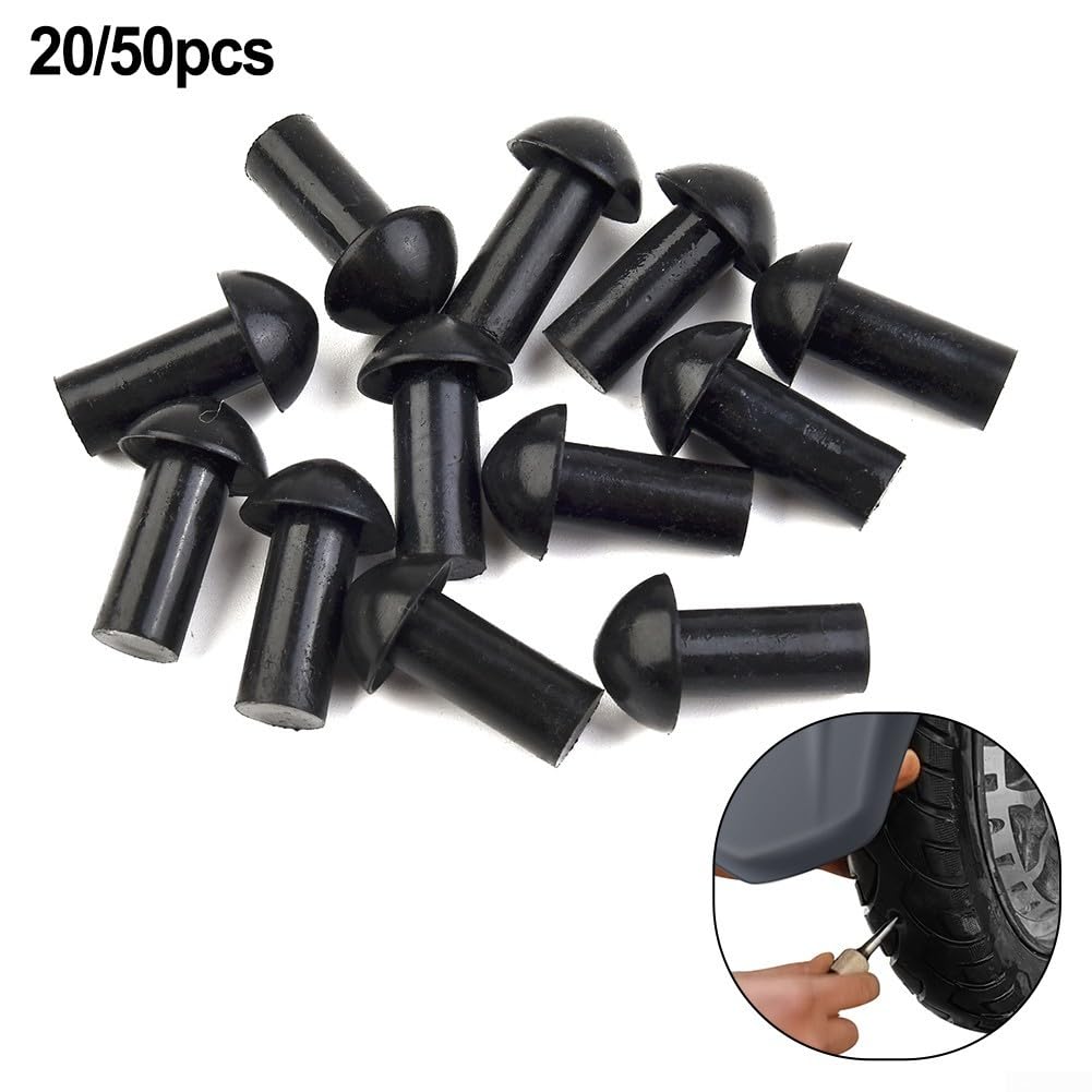20 funghi per riparazione pneumatici tubeless per auto, 20 pezzi per