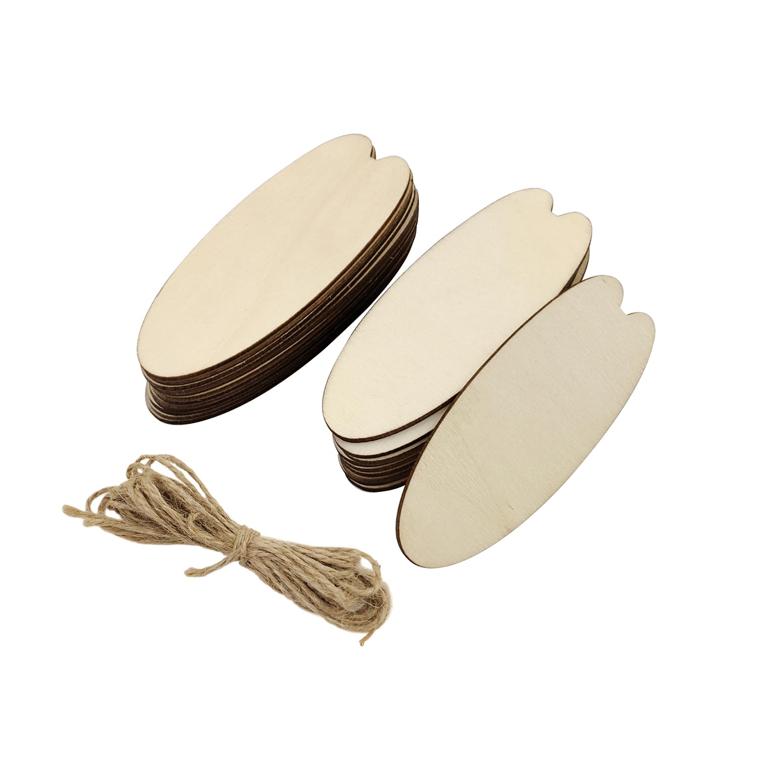 32 Pack Wood Surfboard Cutouts Unfinished Wooden Surfboard Hanging Ornaments Summer DIY Surfboard Craft Gift Tags for Home Party Decoration Craft Project