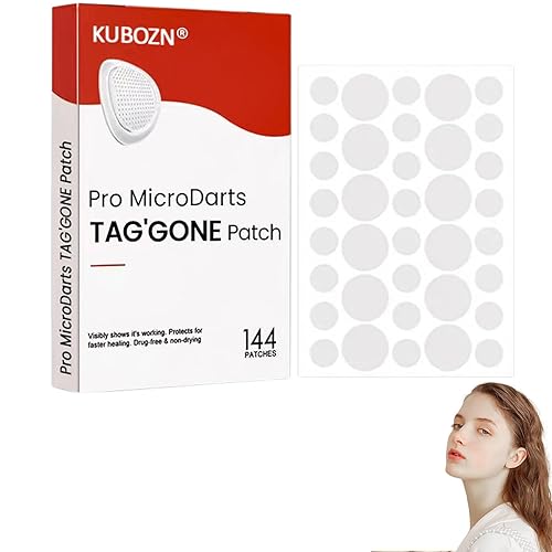 KUBOZN Pro MicroDardos Parche para el cuidado de espinillas para rostro y piel, adecuado para todo tipo de piel (1)