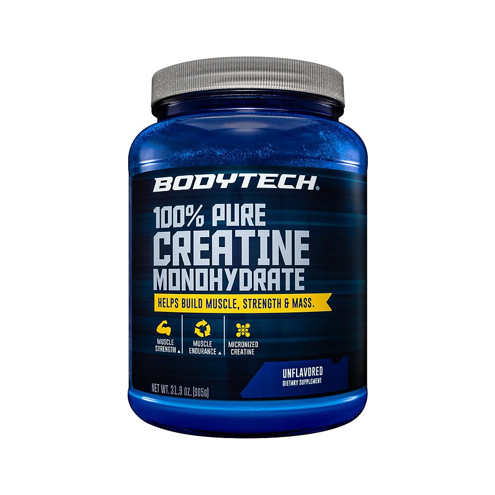 BodyTech Creatine + Glutamine Powder, Unflavored, 10.8 Oz, 30 Servings — Amazon image 15