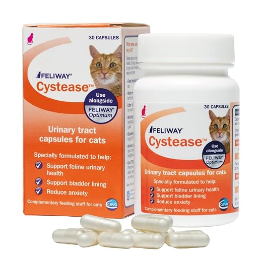 FELIWAY Cystease Advanced Urinary Tract Support for Cats (Pot Size: 30 Tablets)
