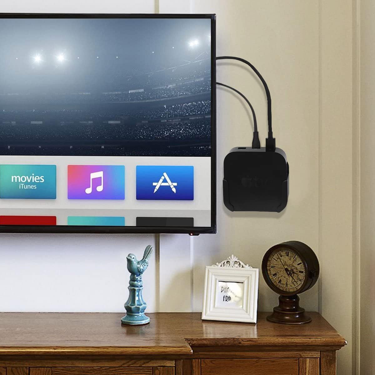 Pinowu Wall Mount Bracket Holder Compatible with Apple TV 4K / HD - Image 3