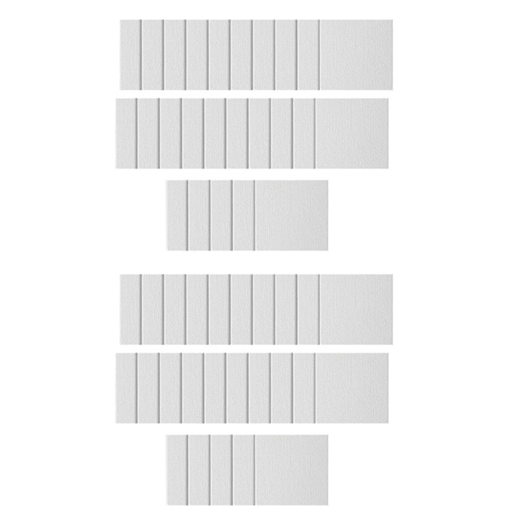 Borimend 50 Pcs Magnetic Painting Canvas Panel Magnetic Mini Canvas Boards Canvas Blank Canvases for Painting Art Gift DIY Decor