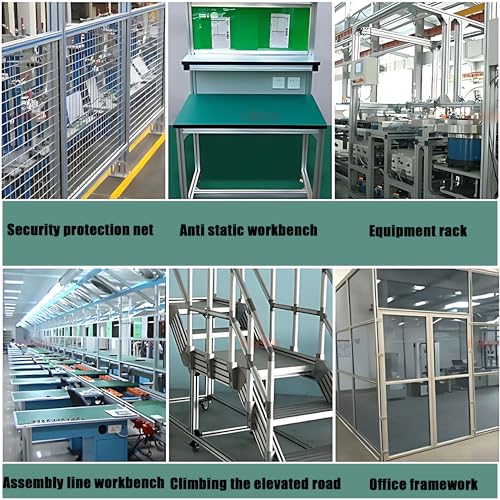 Luckyslycyc 2020V-1220MM-10 10Pcs 48Inch 2020 Aluminum Extrusion,T Slot Extruded Aluminum Rail thumb #4