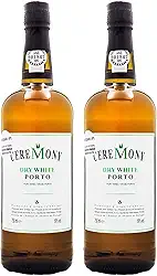 Kit 2x Vinho do Porto Português Ceremony Branco 750ml