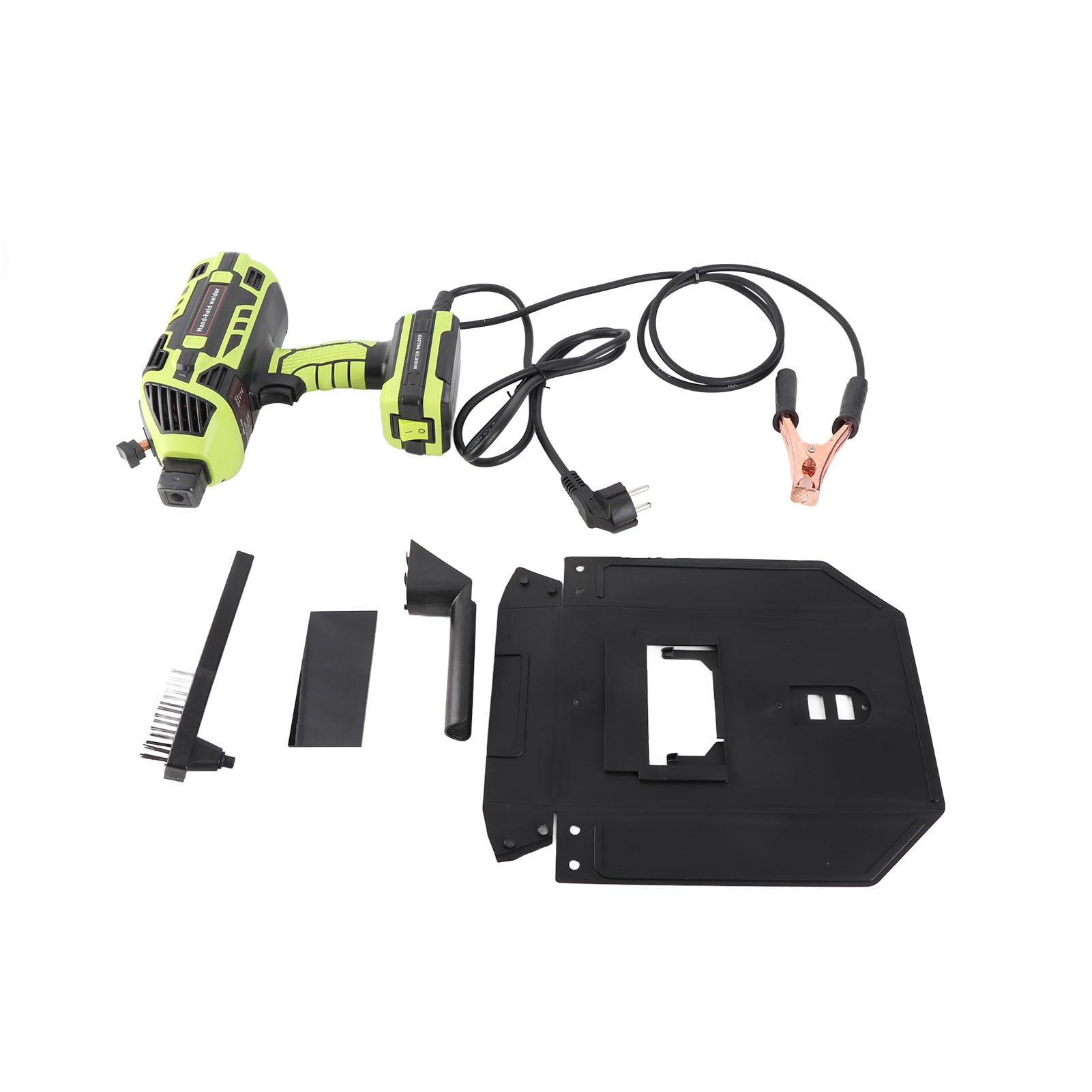 Máquina de soldadura portátil Fafeicy de 20-120A y 110V con inversor IGBT para coche color verde