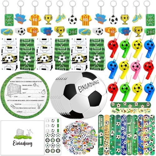 Tutukyle 122 Stück Fußball Party Mitgebsel Kinder, Fussball Geschenke