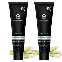 The Man Company Charcoal Tan Removal Face Scrub for Bright Skin | Anti Acne, Blackhead Remover
