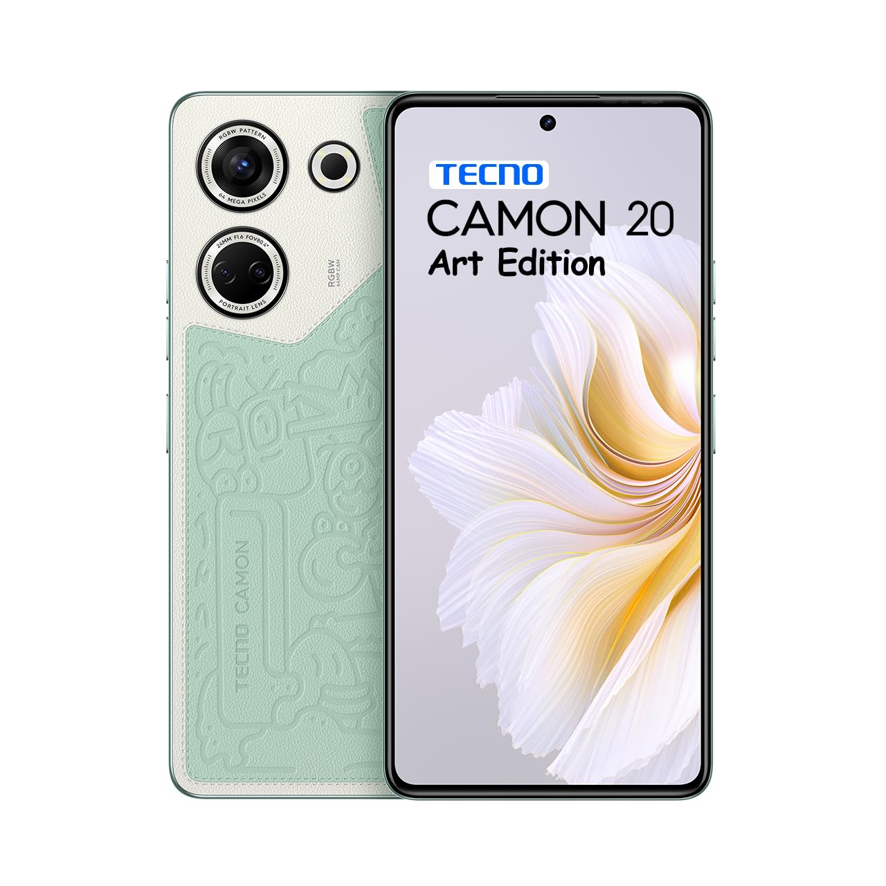 (Refurbished) TECNO Camon 20 (Art Edition, 8GB RAM,256GB Storage)|16GB Expandable RAM | 64MP RGBW Rear Camera|6.67 FHD+ Big AMOLED with in-Display Fingerprint Sensor (B0CZPB4B9T) Amazon Price History, Amazon Price Tracker