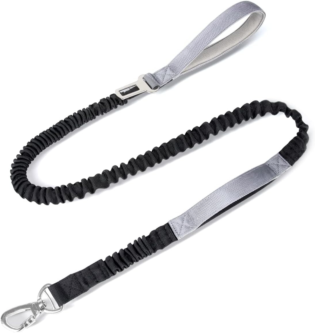 Heavy Duty Tactical Bungee Dog Leash, No Pull Elastic Dog Leash for Shock