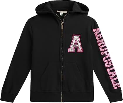 Aéropostale Embroidered Boxy Hoodie – Bluenotes