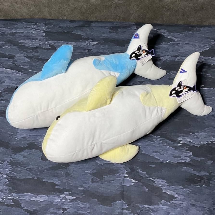 Amazon.co.jp: くったり シャチ4 ぬいぐるみ プライズ鯱 しゃち