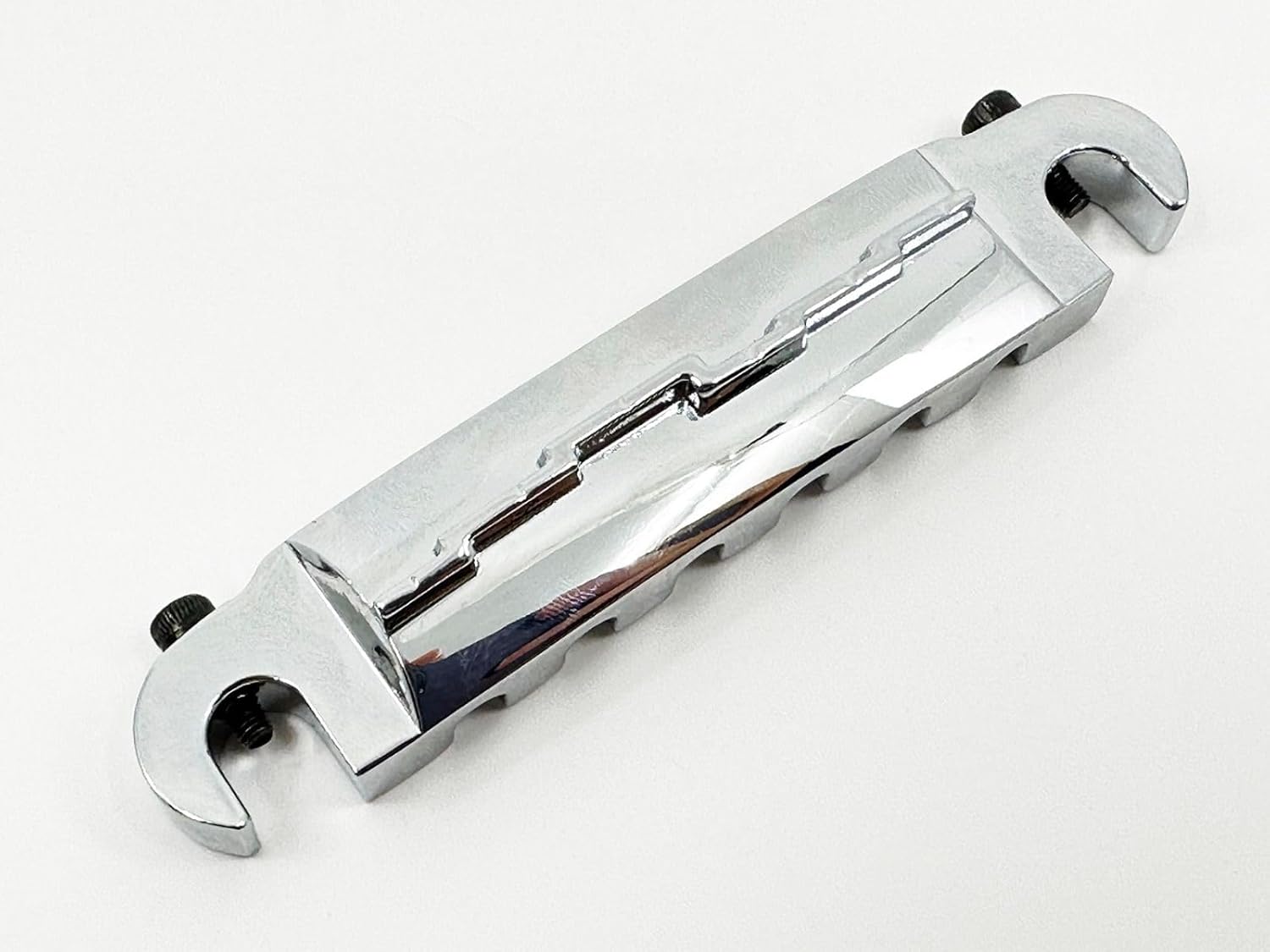 Wraparound Bridge and Tailpiece-Chrome-For Gibson Junior Model Guitars Replacement