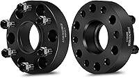 Vista 12 de ECCPP 2 piezas de espaciadores de rueda centrados en el cubo de 6x5.5 a 6x5.5 de 1" con 6 pernos de 6x139.7mm para Chevrolet Silverado 1500