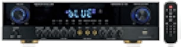 Rockville SingMix 5 V2 2000W Karaoke Mixing Amplifier 8 Ohm, Bluetooth, USB/SD, Echo Effects, Optical/Coax Inputs, Perfect for Home Karaoke and Professional DJs