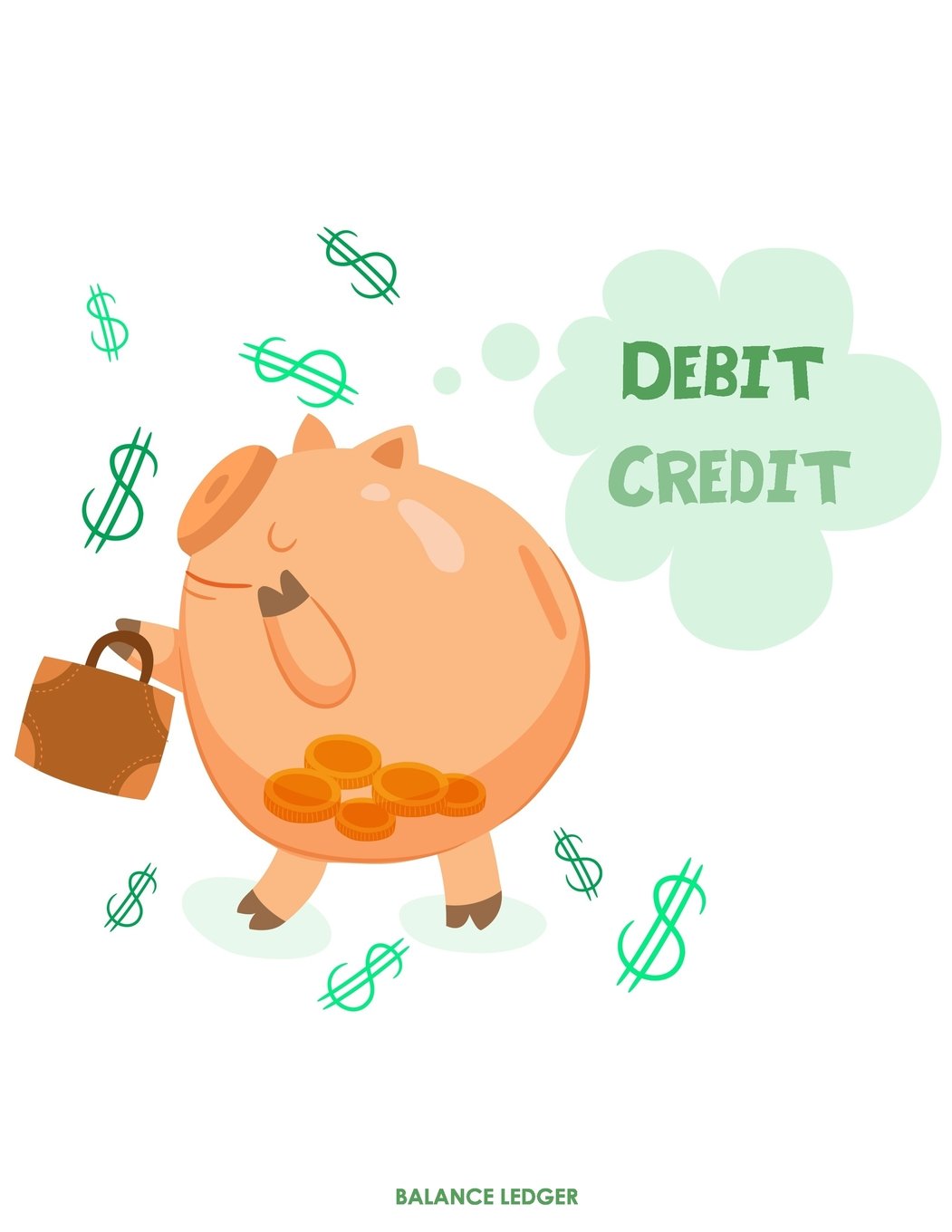 Debit Credit Balance Ledger: Accounts Journal : General Ledger Accounting Book : Notebook With Columns For Financial Date, Description, Reference, ... 8.5 x 11 In: Volume 1 (Accounting General)